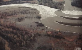 В Кузбассе реки раньше времени начали освобождаться ото льда