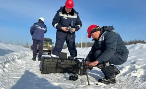 «Россети Сибирь» провели учения в Кузбассе с применением беспилотных летательных аппаратов