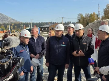 Фото: В Шерегеше решены вопросы водоснабжения для нового гостиничного кластера: началось строительство третьего отеля 1