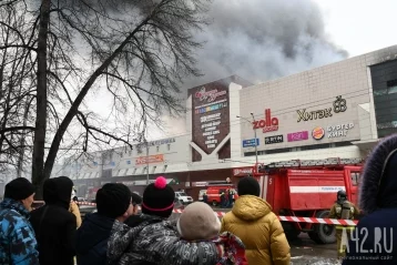 Фото: При пожаре в «Зимней вишне» в Кемерове погибли три ребёнка и одна женщина 3
