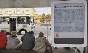 В Кузбассе на остановках нанесут разметку для соблюдения социальной дистанции