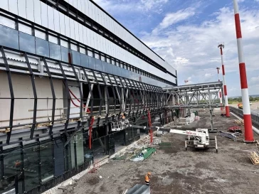 Фото: В Новокузнецке строят новый терминал аэропорта: власти рассказали, что уже сделано 3