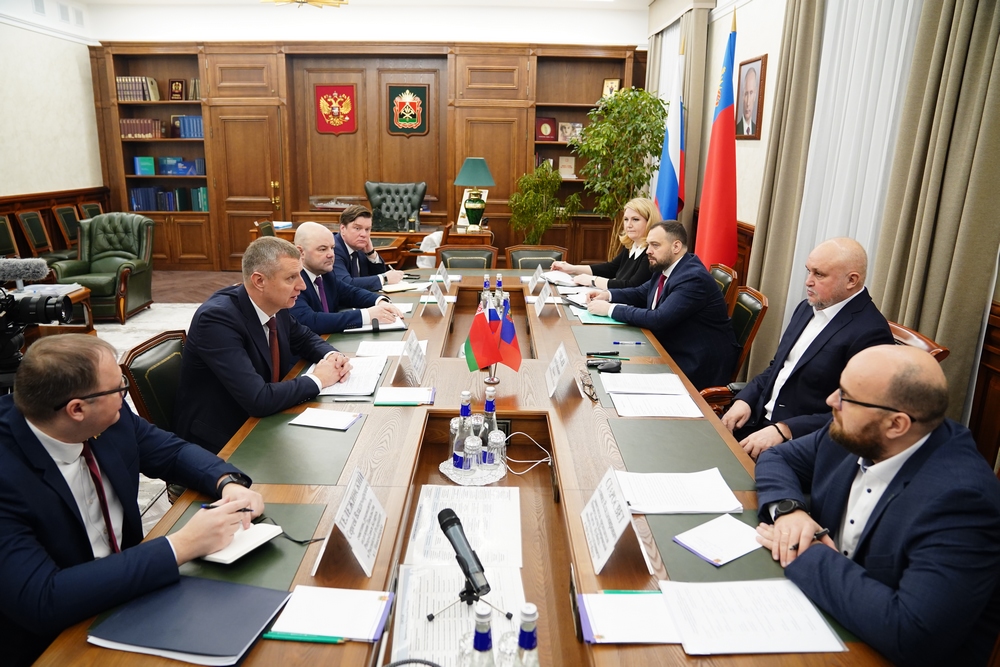 Встреча Сергея Цивилёва и Дмитрия Крутого прошла в правительстве Кузбасса
