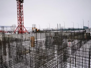 Фото: Власти показали на фото строительство второй очереди кадетского училища в Кемерове 2