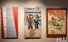 «Окна ТАСС» в Кемерове: в Кузбасс привезли легендарные плакаты военного времени