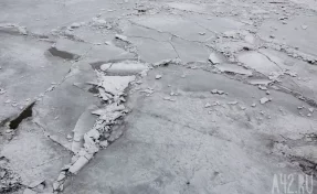 В Мариинске закроют пешеходную ледовую переправу через Кию