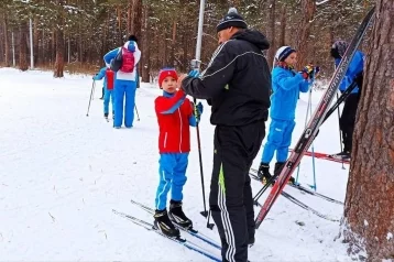 Фото: В Сосновом бору в Кемерове подготовили лыжные трассы 1