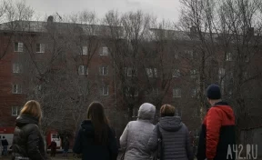 В Кемерове на пожаре в общежитии погиб человек