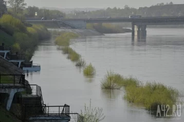 Фото: В Кузбассе уровень воды в реках снижается 1