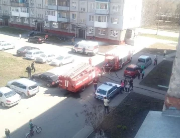 Фото: В кемеровской пятиэтажке случился пожар 2