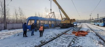 Фото: В Новокузнецк прибыл первый трамвай из партии 2022 года 1