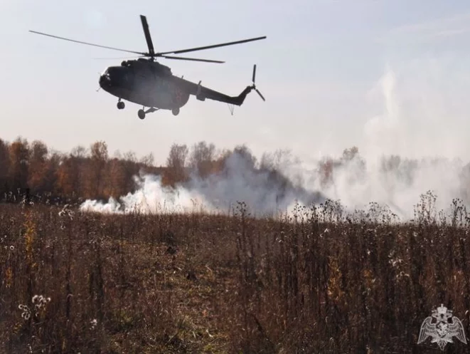 Фото: Над Кемеровом кружил вертолёт со спецназом: опубликованы новые фото и видео 2