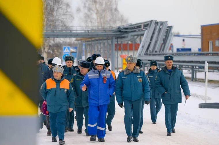 Фото: АО «Транснефть — Западная Сибирь» провело пожарно-тактические учения на Анжеро-Судженской ЛПДС 2