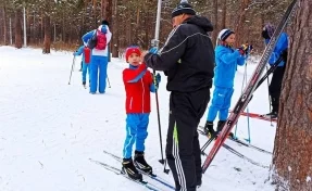 В Сосновом бору в Кемерове подготовили лыжные трассы