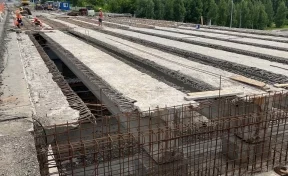 Глава Кемерова рассказал о ходе работ на Кузбасском мосту