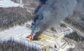 Следком начал проверку после пожара на нефтяной скважине в Томской области