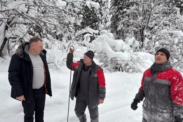 Жителям деревни в Новокузнецком округе пообещали вернуть электричество до конца дня