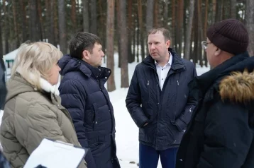 Фото: Дмитрий Анисимов проверил строительство новых корпусов детского лагеря в Кемерове 1