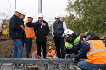 Фото: Мэр Кемерова рассказал о степени готовности Красноармейского моста 1