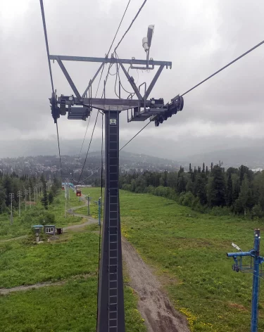 В Шерегеше на 90 суток остановили работу канатной дороги из-за опасных нарушений