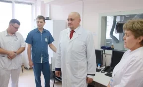 Сергей Цивилёв пообщался с пациентами областного кардиодиспансера