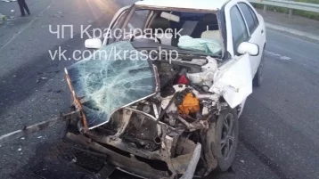 Фото: Два кузбассовца пострадали в страшном ДТП под Красноярском 3