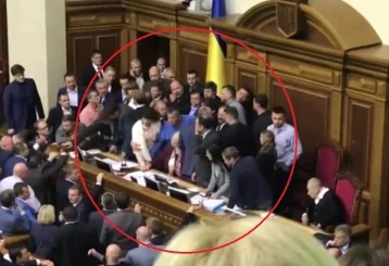 Фото: Драка депутатов из-за закона о Донбассе попала на видео 1