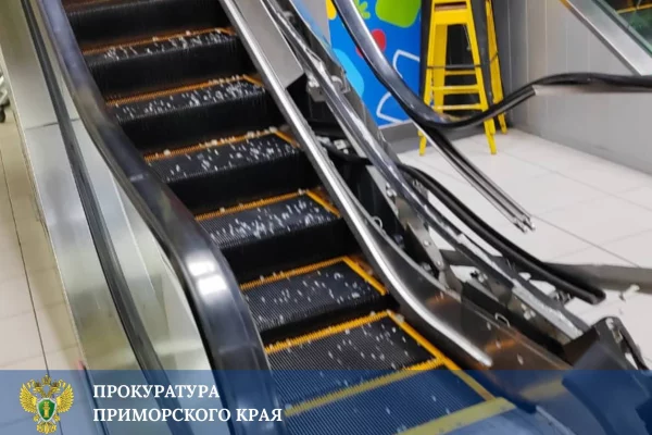 В Приморье 4-летней девочке затянуло руку в эскалатор