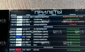 В кемеровском аэропорту из-за проблем с навигацией отменили все рейсы до завтрашнего дня