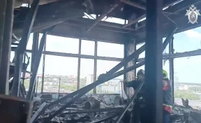 Пожар во Фрязине полностью ликвидировали, СК опубликовал видео из сгоревшего здания