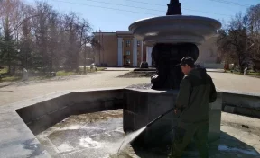 В Кемерове фонтаны запустят в работу с 1 мая