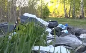 В Кемерове обнаружили ещё одну свалку медицинских отходов