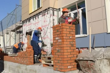 Фото: Мэр Кемерова показал ход строительных работ в новом детском саду на Южном 1