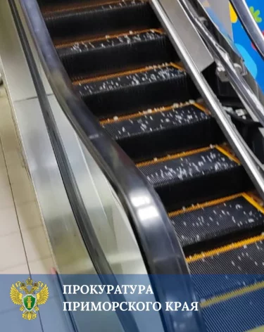 В Приморье 4-летней девочке затянуло руку в эскалатор