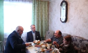 Губернатор Сергей Цивилёв встретился с родителями мобилизованного кузбассовца