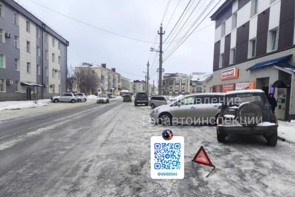 В Холмске водитель с инсультом устроил ДТП и умер в скорой