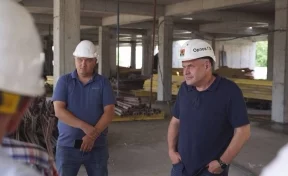 Замгубернатора Кузбасса провёл штаб на строительстве школы в Междуреченске