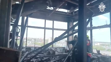 Фото: Пожар во Фрязине полностью ликвидировали, СК опубликовал видео из сгоревшего здания 1