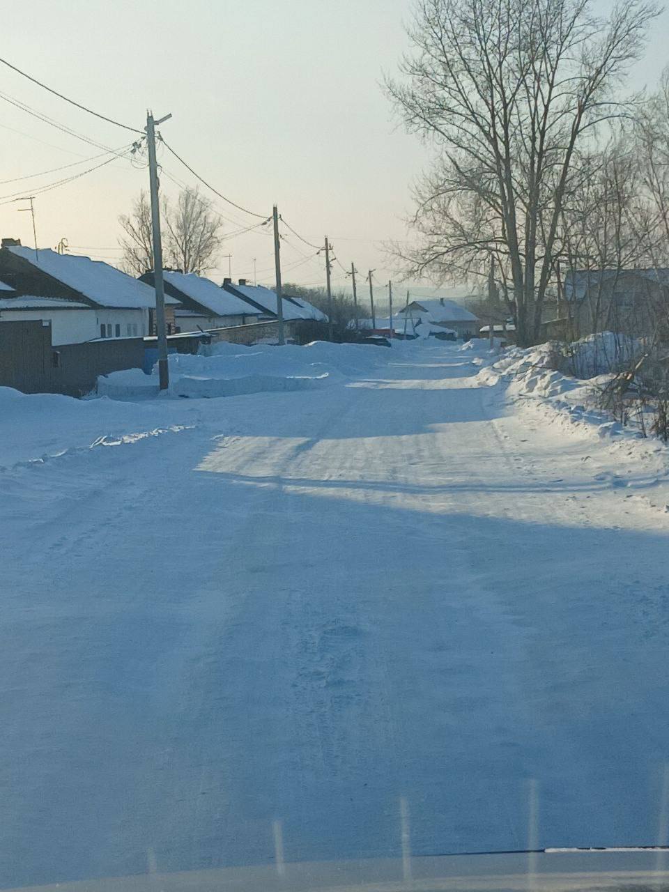 Кемеровская прокуратура помогла добиться очистки снега в Боровом