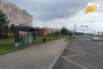 Фото: Илья Середюк: в Кемерове на остановках установили 22 новых павильона  3