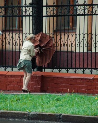 В МЧС Кузбасса предупредили об усилении ветра в регионе