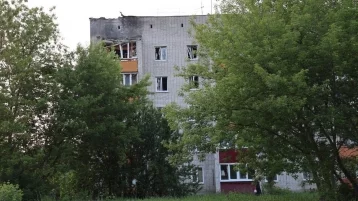 Фото: В Ельце Липецкой области 20 квартир дома получили повреждения в результате атаки БПЛА 1