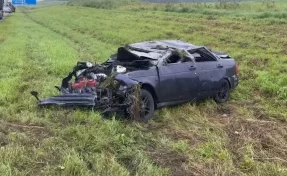 Два человека погибли в ночном ДТП на трассе Кемерово — Новокузнецк