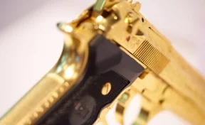 У председателя правительства Дагестана изъят золотой пистолет