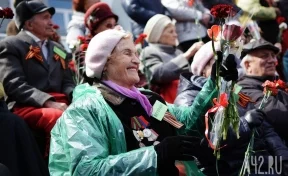 Первые лица страны поздравили кузбассовцев с Днём Победы