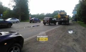В Кемерове произошло массовое ДТП с грузовиком