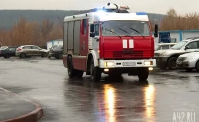 В Новокузнецке загорелся центр занятости