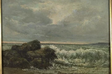 «Волна», Гюстав Курбе