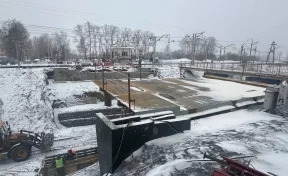 Мэрия Кемерова показала свежие фото ремонта путепровода в Пионере