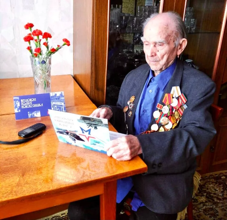 Фото: Кузбасский ветеран войны отметил 101 день рождения 2